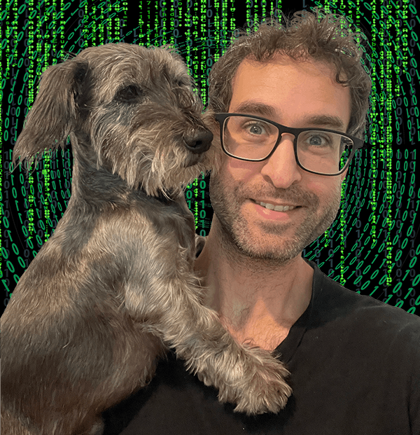 Roy codign in a laptop